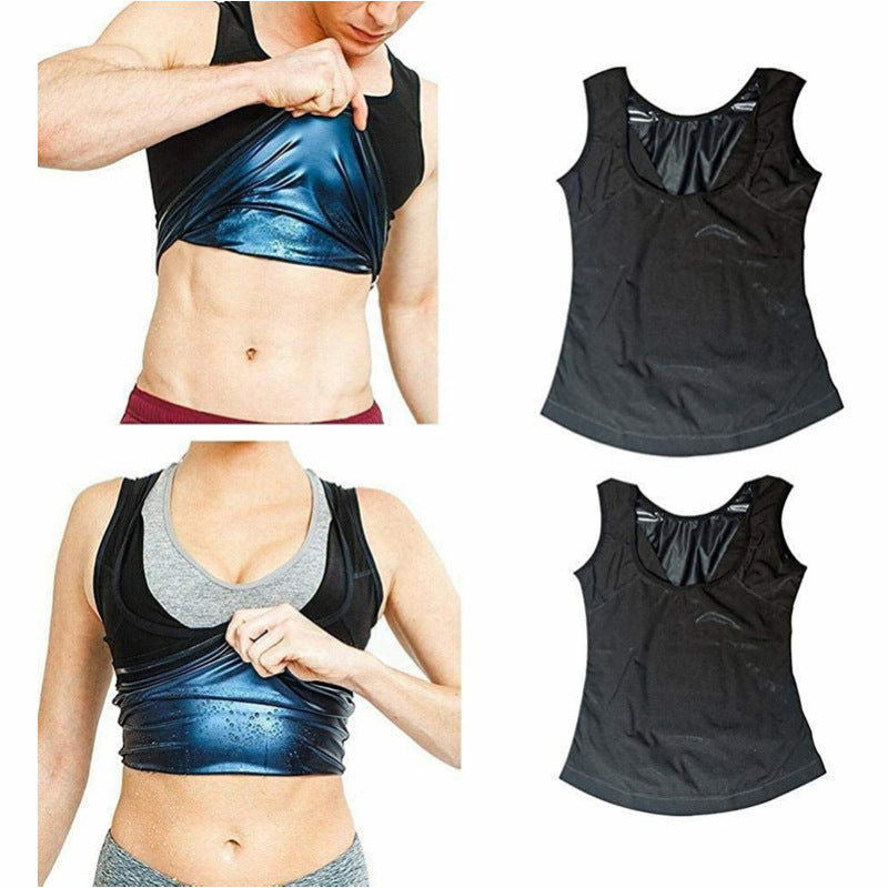 Sauna Sweat Vest Shirt for Men Women