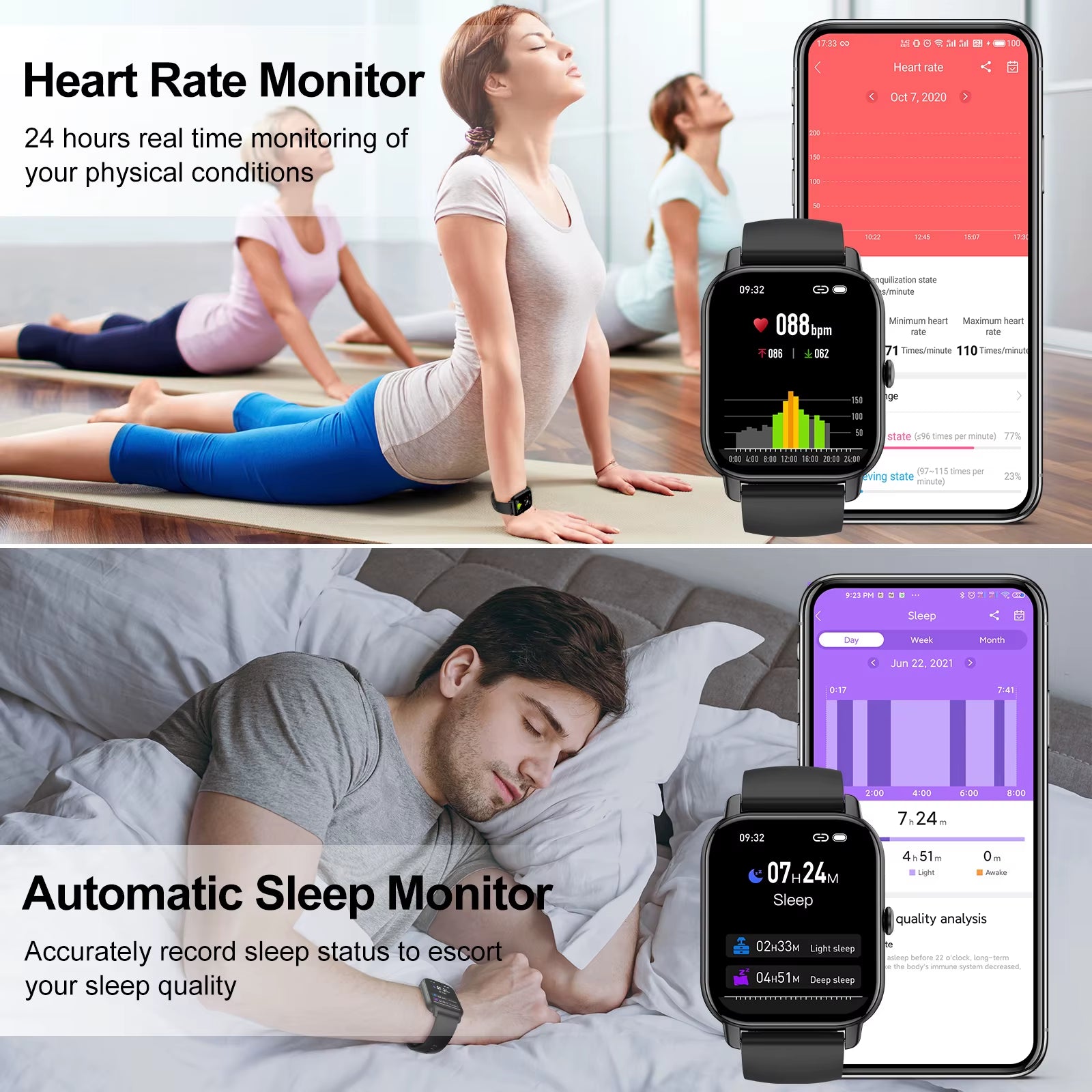 Smart Watch Fitness Watch Activity Tracker