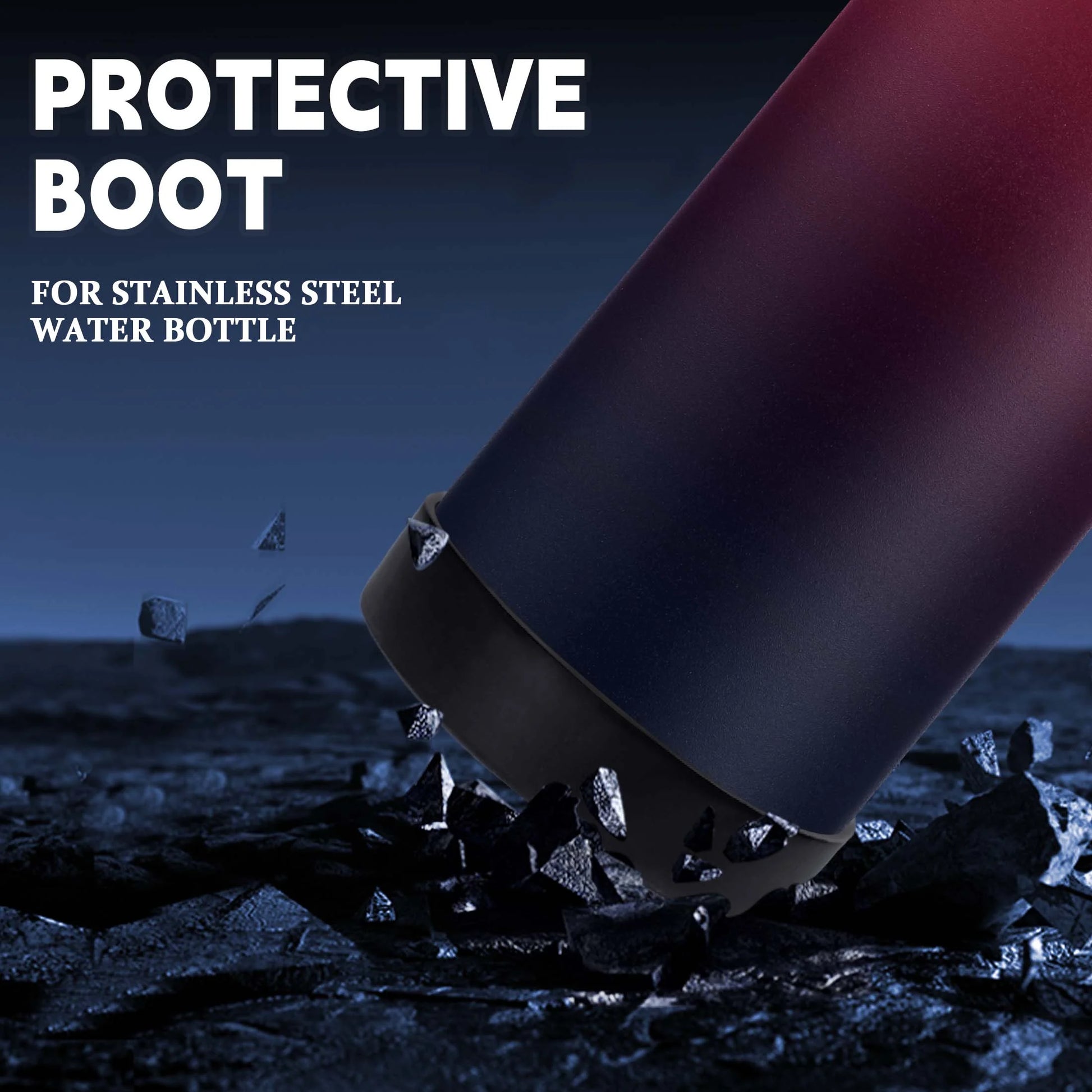 40Oz Insulated Water Bottle with Straw 
