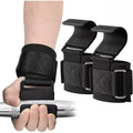 Weight Lifting Hooks Pair Hand Grip Support