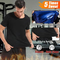 Men's Sauna Suit T-Shirt For Fitness Gym Exercise