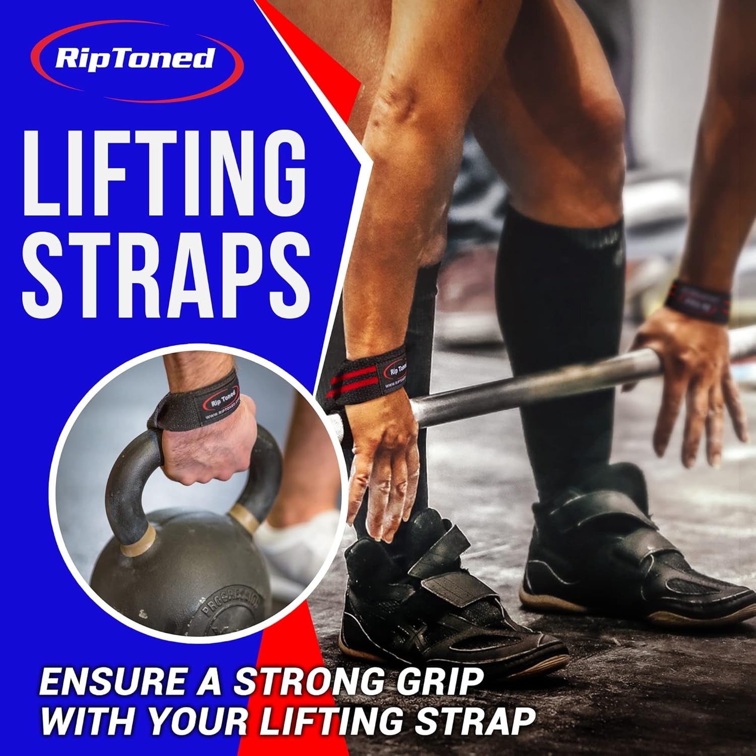 Wrist Straps for Weightlifting Gym Workout Training
