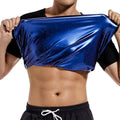 Men's Sauna Suit T-Shirt For Fitness Gym Exercise