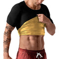Men's Sauna Suit T-Shirt For Fitness Gym Exercise