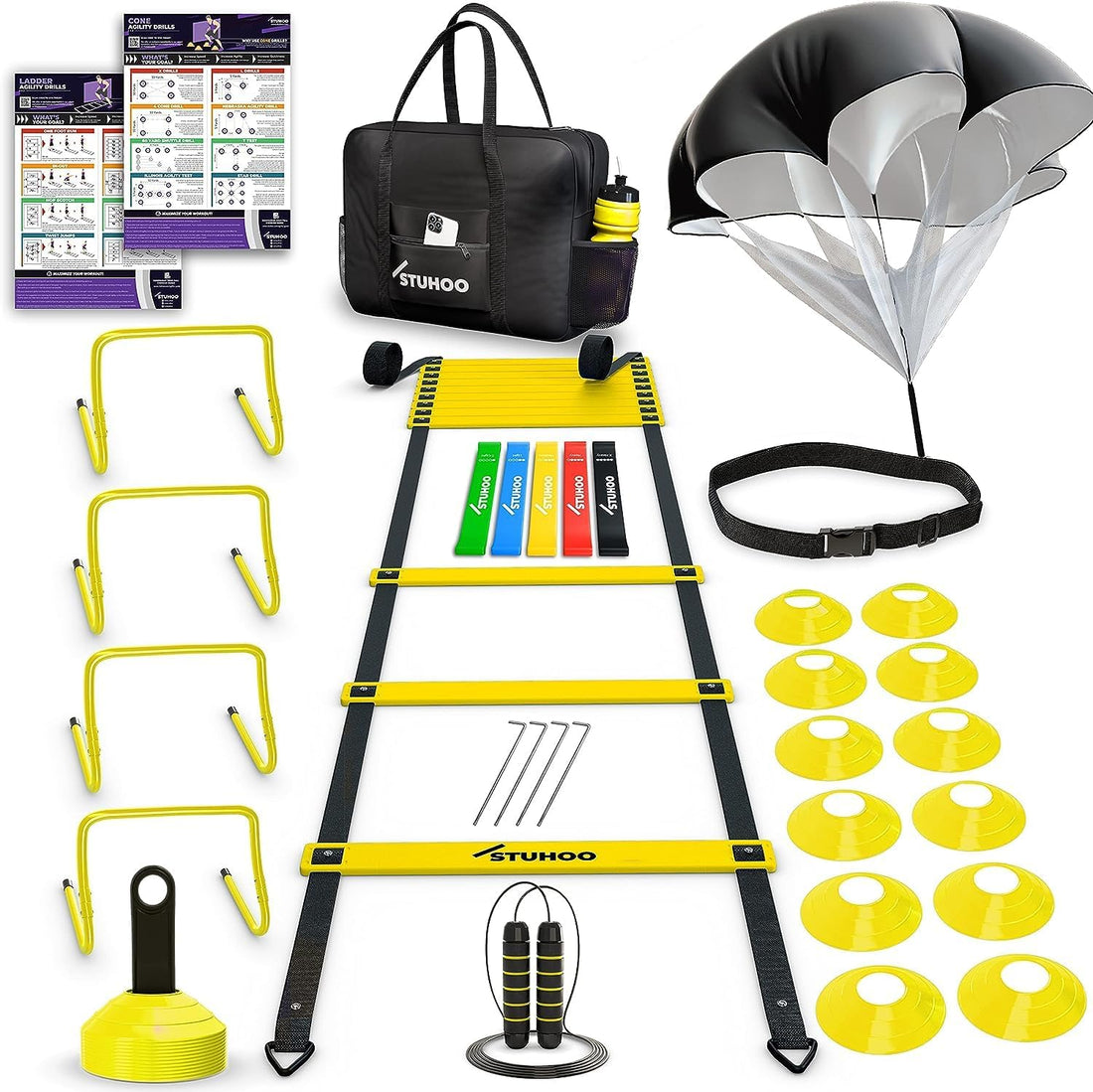Agility Training Equipment Set for Kids and Adults