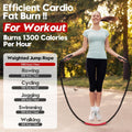 Fitness Weighted Jump Rope For Men and Women