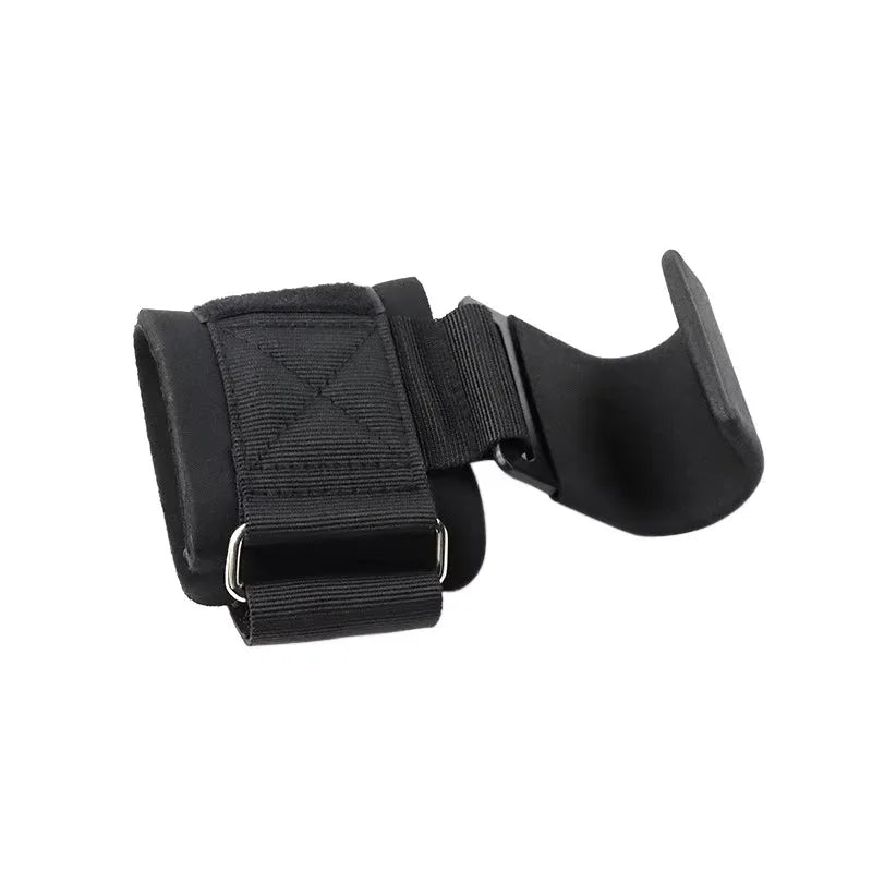 Weight Lifting Hooks Pair Hand Grip Support