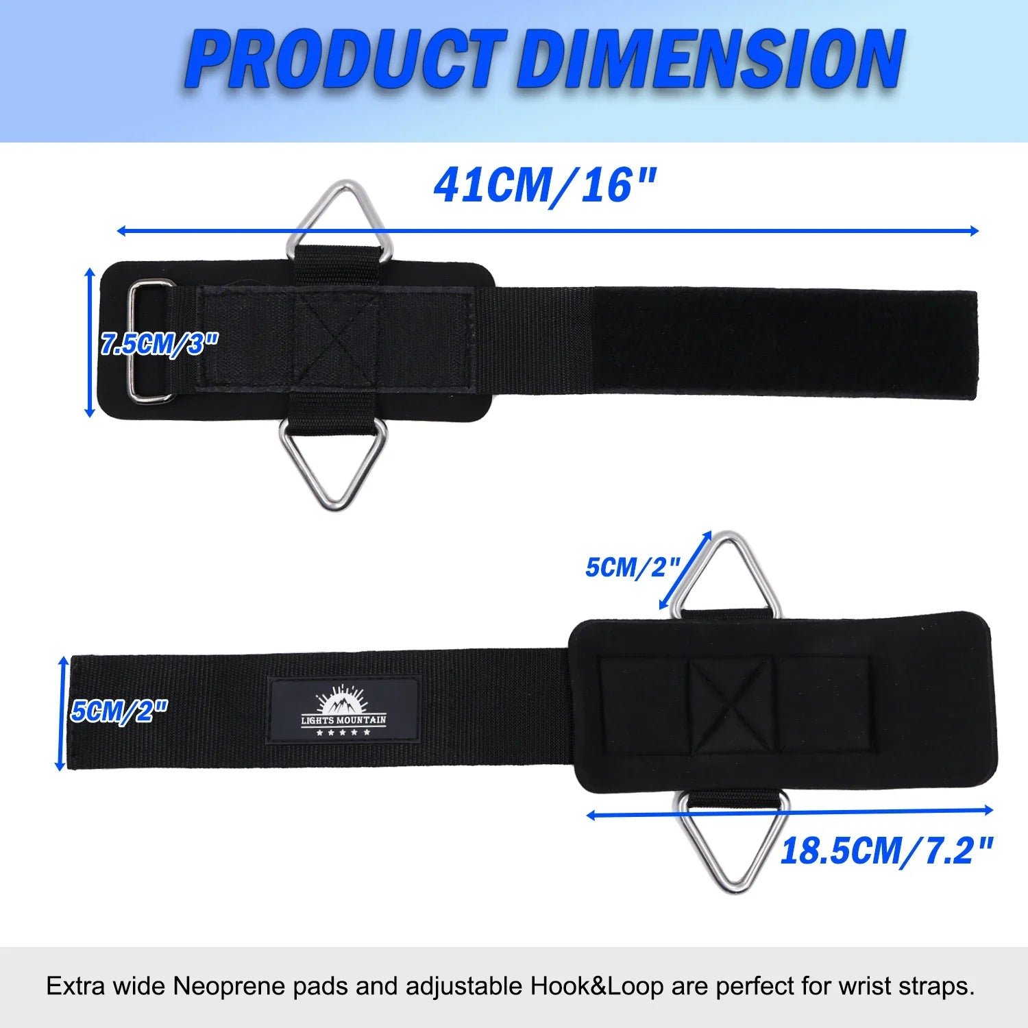 Wrist Straps for Resistance Band Fitness Workout 