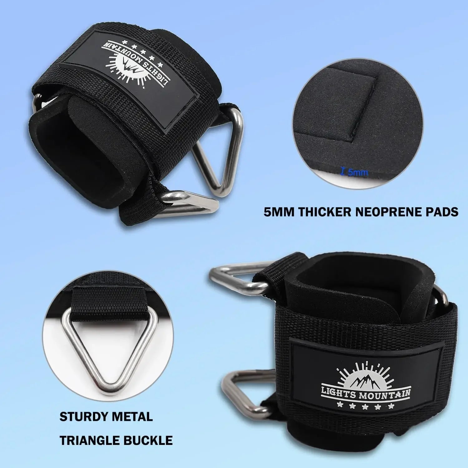 Wrist Straps for Resistance Band Fitness Workout 