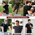 Men's Sauna Suit T-Shirt For Fitness Gym Exercise
