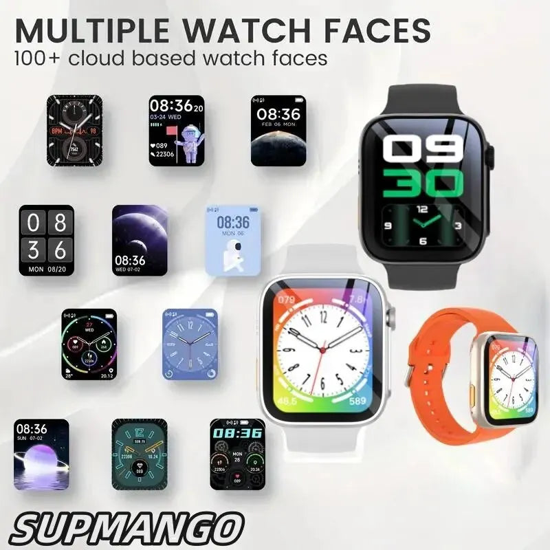 T88K Smart Sports Watch LCD Display 1.68 Men Waterproof Smart Watch Women Fashion Trend Watch