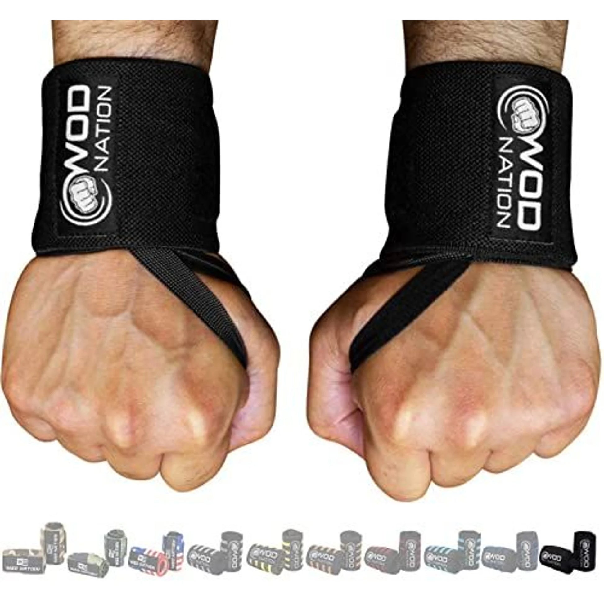 Professional Wrist Wraps & Straps for Gym & Weightlifting