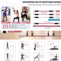 Pilates Bar Kit for Exercise and Fitness for Men & Women