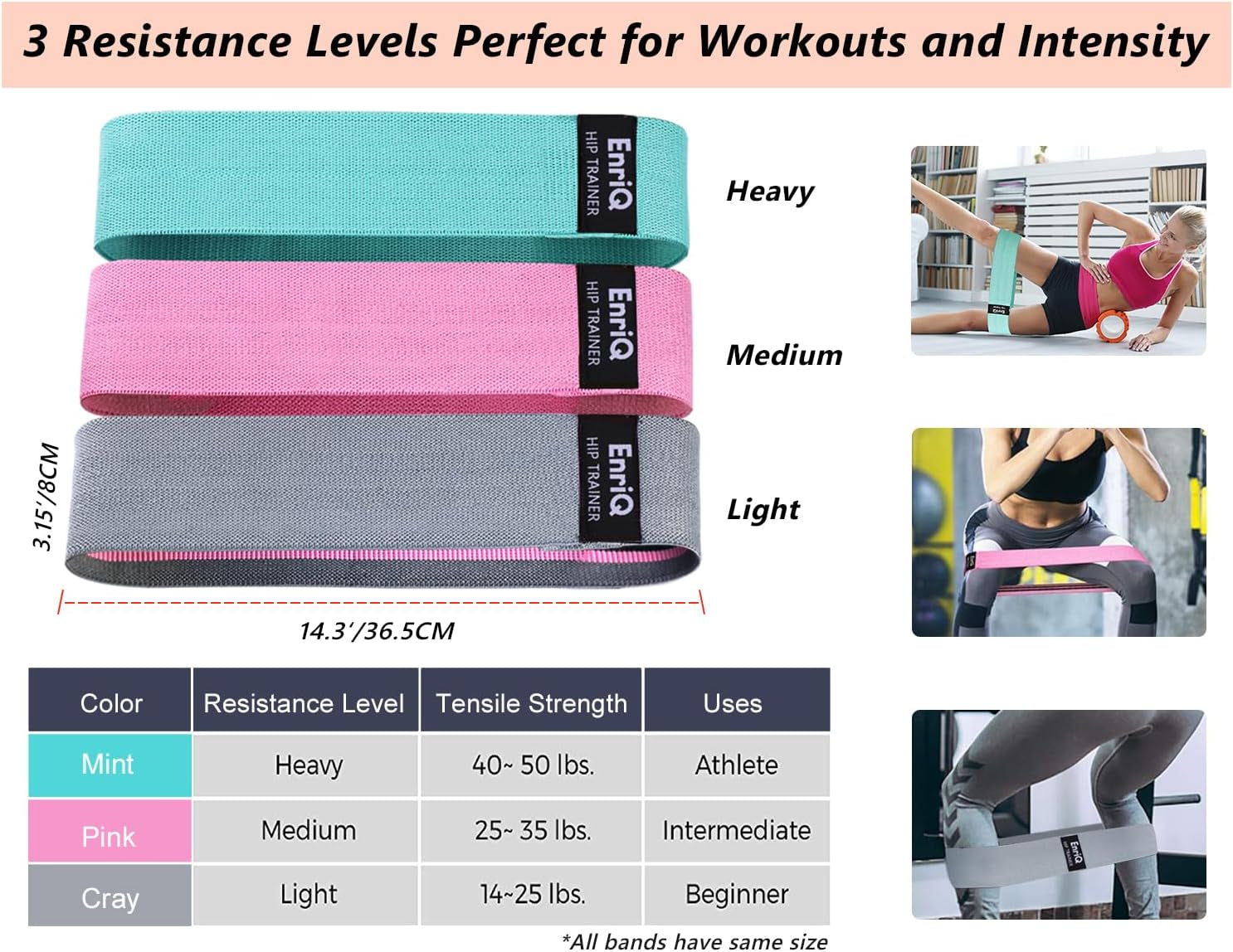 Resistance Bands for Fitness Workout